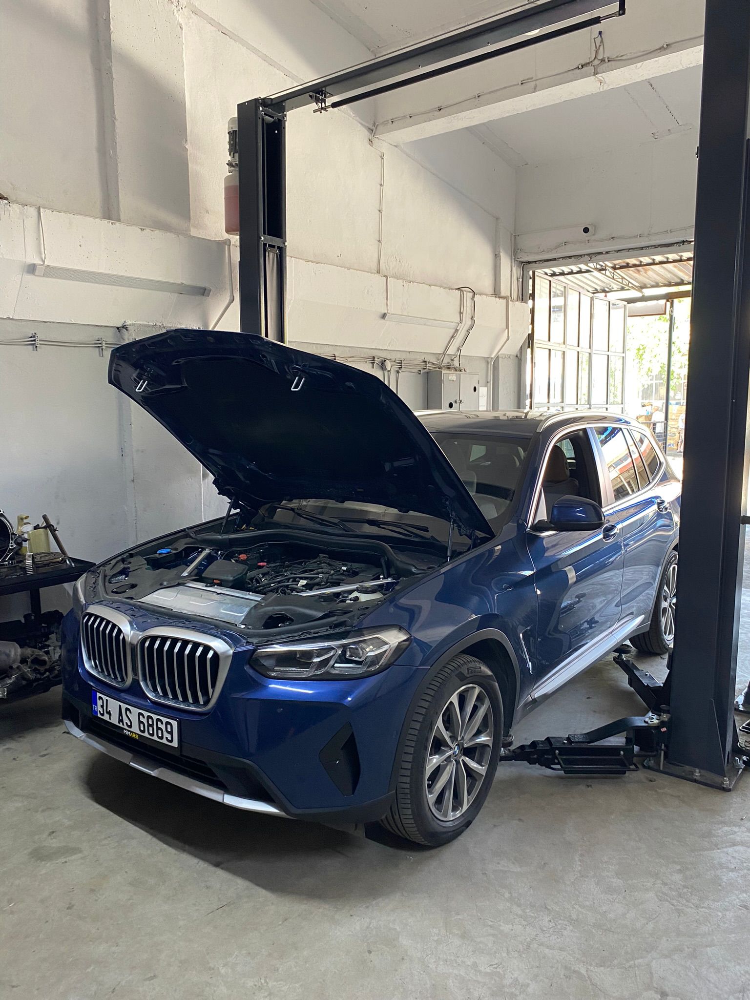 Servis kontrol alanı